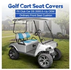 Nokins Golf Cart Diamond Stitch Front Seat Covers Oem Replacement Cushions New. Price: $57.97.