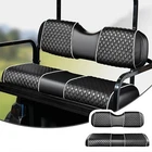 Nokins Golf Cart Diamond Rear Seat Covers Kit, Fits Club Car/ezgo/yamaha New. Price: $69.99.