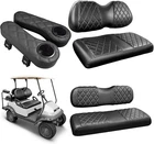 Golf Cart Seat Covers For Club Black&black Stitching Fit Precedent New. Price: $259.00.