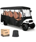 10L0L Golf Cart Universal Enclosure For 6 Passenger - 122 Inch Roof.... Price: $132.59.