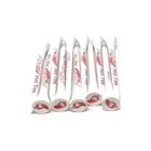 Hot Golf Set, 2.75 Inch Gloss White Bamboo With Red New. Price: $26.99.