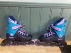 Roces Women Inline Skates 90S Buckle Strap 7 Teal Purple Black Mow Pre-owned. Price: $99.99.