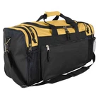 Dalix Brand New Duffle Bag Sports Duffel In Black Gym Gold. Price: $24.99.