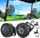 Roykaw Golf Cart Fan 10400 Mah Rechargeable Battery Powered, 24 Hrs Work Portabl New. Price: $45.99.