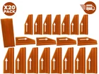 Disc Golf Next Tee Pad Direction Arrows Orange (set Of 20) New. Price: $28.49.