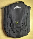 Callaway Carrier Bag Zip Pocket Black Vented Sports Golfing Shoes Used. Price: $14.99.