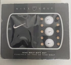 Nike Golf Vintage Gift Box Set W/ Black Towel-balls-tees New. Price: $55.00.