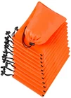 Palterwear Drawstring Pouch 5 X 7 12 Pack Orange Small Nylon Cinch Bag... New. Price: $14.14.