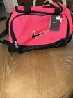 Nwt Nike Adults Unisex Hot Pink Duffel Bag Gym Casual Work New. Price: $29.95.