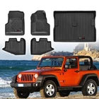 Floor Mats Cargo Liner 1997-2006 Jeep Wrangler Tj Lj All Weather Tpe Custom New. Price: $209.99.