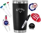 Callaway Tumbler & Golf Accessory Gift Set 20 Oz, Black New. Price: $54.92.