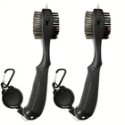 Golf Club Brushes And Cleaner With Magnetic Keychain Oversized 2 Pack New. Price: $15.99.