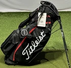 Titleist Players 5 Stand Carry Golf Bag TB23SX8 Color: Black/black/red New. Price: $270.74.