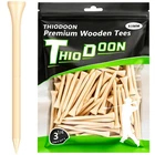 Thiodoon Golf Tees Inch Less Friction Wood 3-1/4 83MM, New. Price: $13.99.