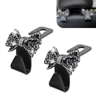 Yidcidu Bling Bow Car Seat Headrest Hooks, Pvc High Pcs, Black New. Price: $15.21.