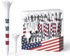 Saplize Upgraded 4-PRONG Golf Tees Plastic, 50/100/120/200 Pack (1-1/2", 2-3/4'' New. Price: $18.99.
