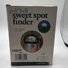 Perfect Solutions Golf Ball Sweet Spot Finder Training Aid Gyroscopic Chamber New. Price: $25.00.