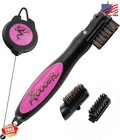 Frogger Brushpro Pink Golf Club Cleaner Retractable Cord Groove Tool New. Price: $41.99.