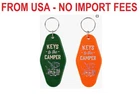 Mikovivi 2PCS Camping Keychain, Plastic Camper Holder Rv Accessories Fo New. Price: $8.23.