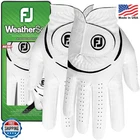 Footjoy Weathersof Women's Medium White Golf Glove Mesh Synthetic New. Price: $38.99.