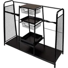 Jef World Of Golf Metal Organizer Black Bag/cart Accessories New. Price: $179.99.