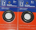 (2) Pga Tour Warm Up Weight 5 Oz (14.7 Gm) Donut Training Aid Official Licensed New. Price: $9.99.