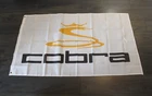 Cobra Clubs Banner Flag 3 X 5' Pro Shop Course Golfer Man Cave New. Price: $14.95.