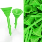 Finger Ten Golf Tees Plastic Unbreakable 3 1/4 INCH(24 Pack), Green New. Price: $15.99.