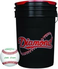 Diamond 6 Gallon Bucket With 30 DLL-1 Baseballs Set **new**. Price: $252.95.