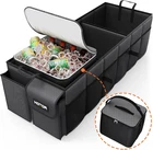 Hotor Trunk Organizer, Sturdy Foldable With Cooler For Car & Suv, 3 Compartments New. Price: $42.52.