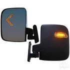 Red Hawk Mirror, Side Led, Set Of 2, 12V-48V, Wire ACC-1022 New. Price: $57.50.