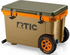 Rtic 52 Quart Ultra-light Wheeled Hard Cooler Insulated Portable Ice Chest Box F New. Price: $281.23.