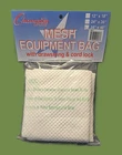 Champion Sports Mesh Equipment Bag 24" X 48" White With Drawstring & Cord Lock New. Price: $11.99.
