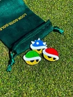 Mario Kart Shell Golf Ball Marker Set 3 Pack - Gamer Accessories New. Price: $19.99.