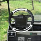 10L0L 14" Golf Cart Steering Wheel Cover For Club Ds Precedent-black Gray New. Price: $23.99.