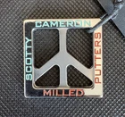 Scotty Cameron Gallery Large Square Peace Sign Ball Coin Marker Blue Nwt New. Price: $109.00.