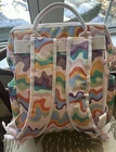 New Swig Packi Backpack Sand Art Cooler Bag Nwt Insulated Colorful Print Pink. Price: $89.00.
