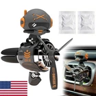 Car Air Freshener Pilot Bear Propeller Plane Vent Clip Fragrance Diffuse New. Price: $13.74.