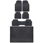 Bdk Black Rubber Floor Mat Suv Truck W/ Trunk Cargo Premium Quality New. Price: $49.95.
