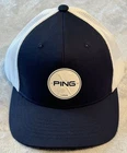 Ping Golf Snap Back Hat 110 Flexfit Trucker Mesh Baseball Tee Embroidered Pre-owned. Price: $17.00.