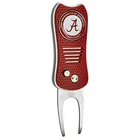 Team Golf Ncaa Alablama Crimson Tide Switchblade Divot Tool With Ball Marker New. Price: $9.99.
