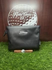 New Rare! Team Titleist Golf Valuables Pouch Leather Zipper Bag Soft Liner. Price: $75.00.