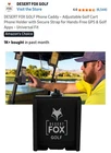 Desert Fox Golf Phone Caddy Adjustable Cart Holder With Secure Stra New. Price: $25.00.