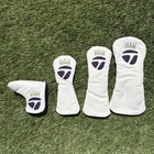 Taylormade White/gold/purple Golf Headcover Set 4PC Wood + Putter New. Price: $250.00.
