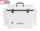 Engel UC30 30QT Leak-proof, Air Tight, Fishing Drybox Cooler With 4 Rod Holders New. Price: $119.99.