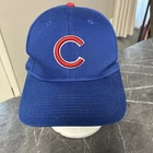 Chicago Cubs Ball Cap Hat Team Mlb Blue Red Sports Adjustable Read Used. Price: $9.95.