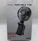 Ronyila A20 Rechargeable Golf Cart Clip-on Stroller Fan, Magnetic Desk Fan. New. Price: $11.99.