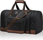 Litvyak Duffle For Travel, Canvas Duffel Bags 50L, Black New. Price: $75.68.