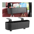 Belomi Car Headrest Backseat Organizer With Cup Holder, Black New. Price: $16.65.