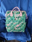 Swig Packi Backpack Cooler Bag Insulated Tropical Beach Palms Coastal 16" Used. Price: $49.77.